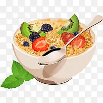 饭碗方面食物卡通促销素材-空若网 饭碗方面食物卡通促销素材-空若网