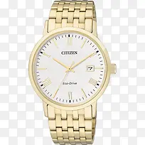 金色男表西铁城腕表手表-空若网 金色男表西铁城腕表手表-空若网