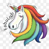 水彩小马-空若网 水彩小马-空若网