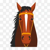 矢量马头素材-空若网 矢量马头素材-空若网