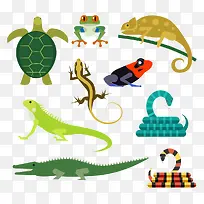 卡通爬虫类动物-空若网 卡通爬虫类动物-空若网