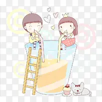 可爱的爱情漫画-空若网 可爱的爱情漫画-空若网