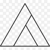 三角形简洁形状-空若网 三角形简洁形状-空若网