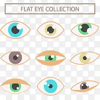 扁平化眼睛形态-空若网 扁平化眼睛形态-空若网