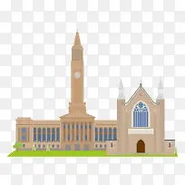 澳大利亚建筑旅游景点矢量-空若网 澳大利亚建筑旅游景点矢量-空若网