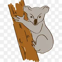 手绘卡通考拉-空若网 手绘卡通考拉-空若网