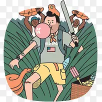 扁平化丛林冒险-空若网 扁平化丛林冒险-空若网