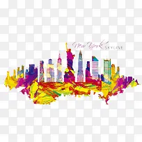 时尚炫彩纽约城市景象-空若网 时尚炫彩纽约城市景象-空若网