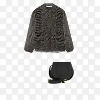 波点雪纺衬衫搭配-空若网 波点雪纺衬衫搭配-空若网