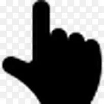 手指向上指图标-空若网 手指向上指图标-空若网