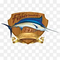 钓鱼俱乐部的标牌-空若网 钓鱼俱乐部的标牌-空若网