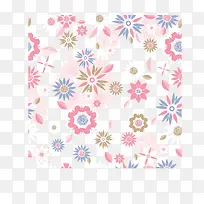 矢量粉色小清新背景-空若网 矢量粉色小清新背景-空若网