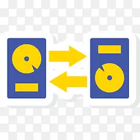 云数据传输贴纸-空若网 云数据传输贴纸-空若网