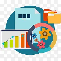 数据管理图标矢量图-空若网 数据管理图标矢量图-空若网