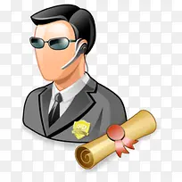 计算机安全策略图标-空若网 计算机安全策略图标-空若网