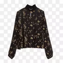 衬衫套筒夹克纽扣领印花夹克-空若网 衬衫套筒夹克纽扣领印花夹克-空若网