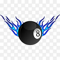 台球插画-空若网 台球插画-空若网