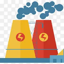 小清新多彩烟囱-空若网 小清新多彩烟囱-空若网