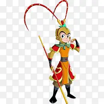 卡通美猴王动画形象-空若网 卡通美猴王动画形象-空若网