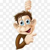 顽皮的猴子-空若网 顽皮的猴子-空若网