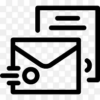 接受或拒绝的一封信图标-空若网 接受或拒绝的一封信图标-空若网