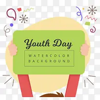 手举广告牌-空若网 手举广告牌-空若网