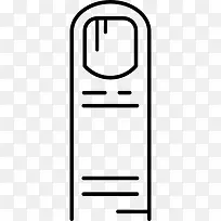 人的手指图标-空若网 人的手指图标-空若网