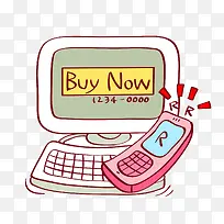 ̨ʽ���Ժ��ֻ��廭-������