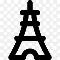 埃菲尔铁塔图标-空若网 埃菲尔铁塔图标-空若网
