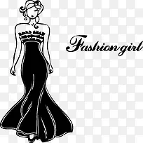 个性时尚婚礼长裙美女-空若网 个性时尚婚礼长裙美女-空若网