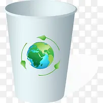 创意矢量纸杯子素材图-空若网 创意矢量纸杯子素材图-空若网