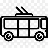 无轨电车朝右图标-空若网 无轨电车朝右图标-空若网