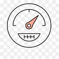 线条矢量加油盘AI素材-空若网 线条矢量加油盘AI素材-空若网