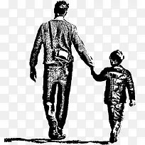 高清摄影活动主题父子背影-空若网 高清摄影活动主题父子背影-空若网