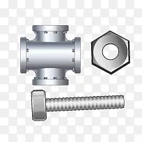 矢量螺丝螺母-空若网 矢量螺丝螺母-空若网