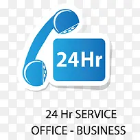 蓝色电话图标-空若网 蓝色电话图标-空若网