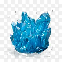 蓝色冰晶-空若网 蓝色冰晶-空若网