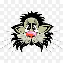 灰绿色猫鼻子-空若网 灰绿色猫鼻子-空若网