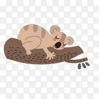 扁平化卡通 考拉-空若网 扁平化卡通 考拉-空若网