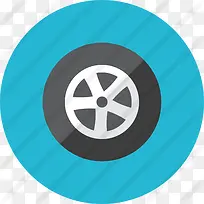 轮胎图标-空若网 轮胎图标-空若网