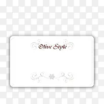 矢量白色卡片-空若网 矢量白色卡片-空若网