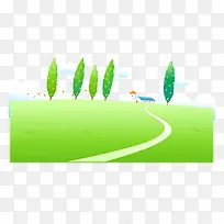 绿色村庄素材-空若网 绿色村庄素材-空若网