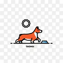 扁平化宠物狗-空若网 扁平化宠物狗-空若网