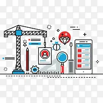 矢量扁平化设计素材-空若网 矢量扁平化设计素材-空若网