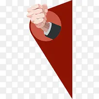 卡通手绘拳头免扣免费下载-空若网 卡通手绘拳头免扣免费下载-空若网