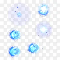 炫光多彩蓝色游戏光效-空若网 炫光多彩蓝色游戏光效-空若网