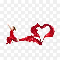 外国丝绸爱心礼服-空若网 外国丝绸爱心礼服-空若网