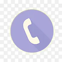紫色电话图标-空若网 紫色电话图标-空若网