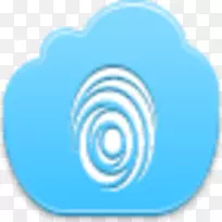 电脑图标汉堡包按钮剪贴画蓝色水彩-空若网 电脑图标汉堡包按钮剪贴画蓝色水彩-空若网