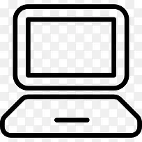 笔记本电脑的外形图标-空若网 笔记本电脑的外形图标-空若网